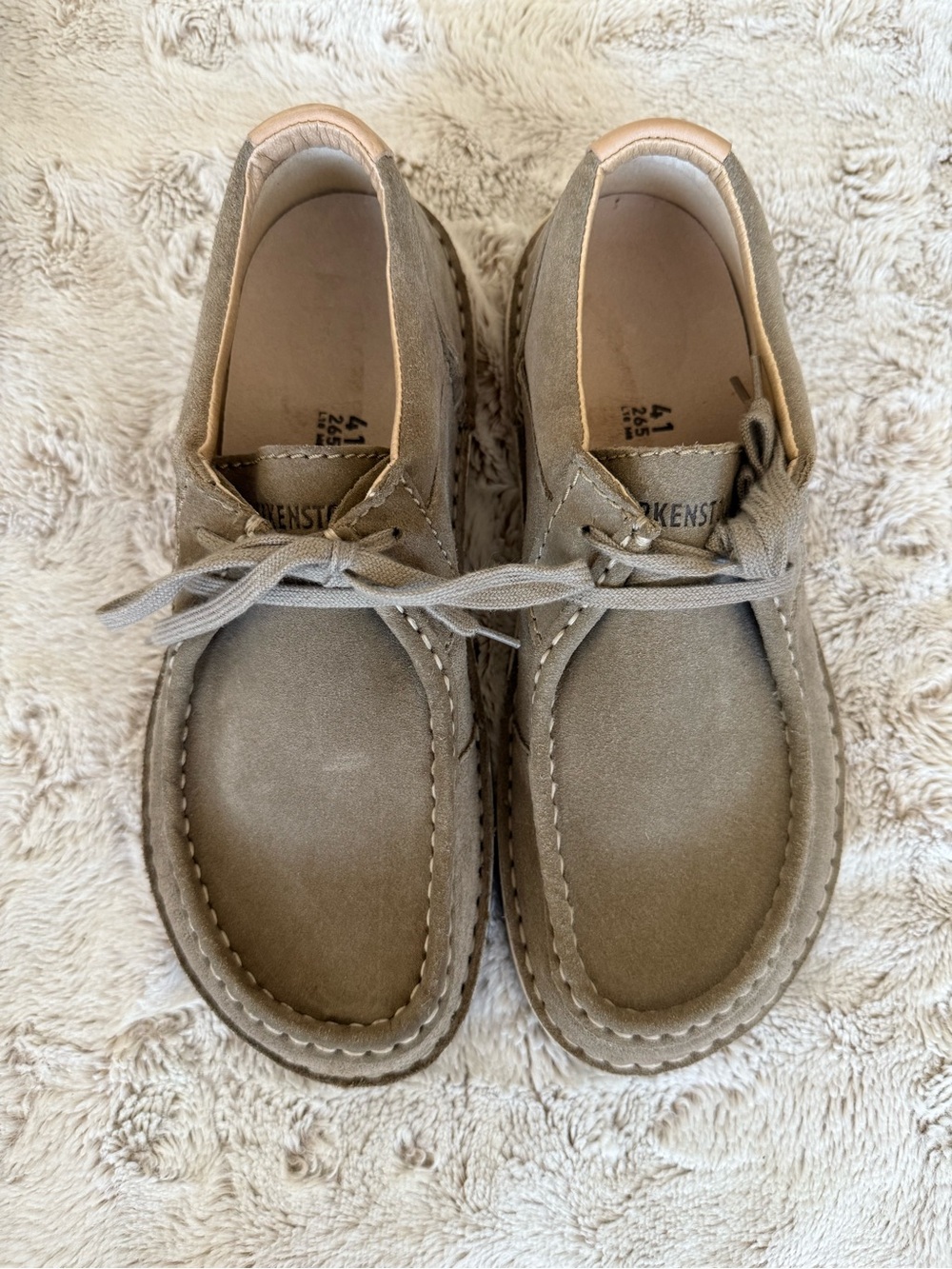 Birkenstock Pasadena – Suede Leather Taupe | No Box